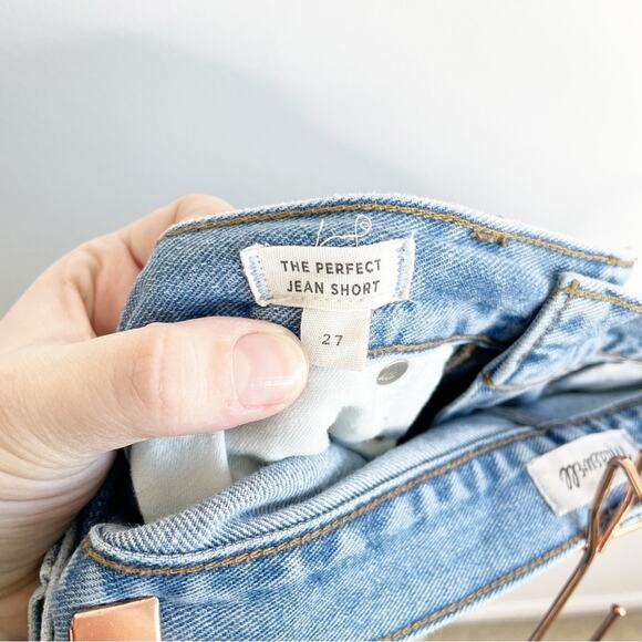 MADEWELL The Perfect Jean Short 27 - Picture 5 of 8